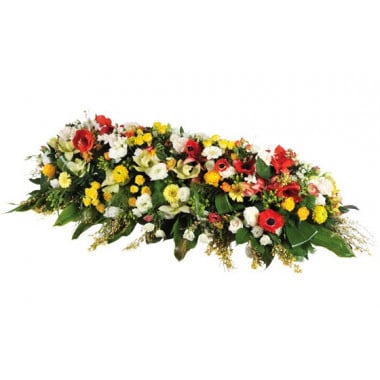 Image de fleur Composition pour un enterrement Comète