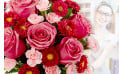 L'Agitateur Floral | image du Bouquet Surprise du fleuriste tons roses et rouges