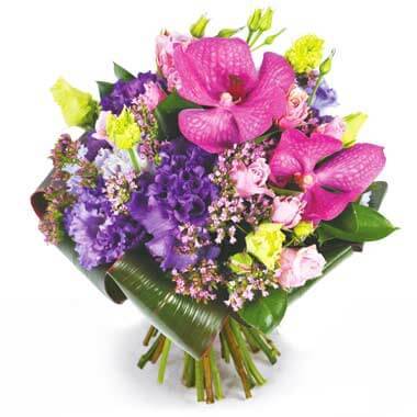 L'Agitateur Floral | Image du bouquet rond de fleurs Perle d'O