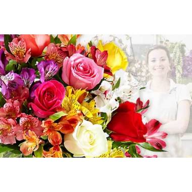 Image de fleur Bouquet Surprise du fleuriste Coloré
