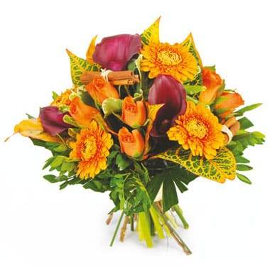Image de fleur Bouquet orange Craquant