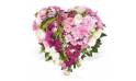 L'Agitateur Floral | Image du coeur en fleurs dans les tons roses Songe
