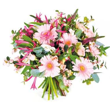 L'Agitateur Floral | Image du bouquet de fleurs rond Dédicace