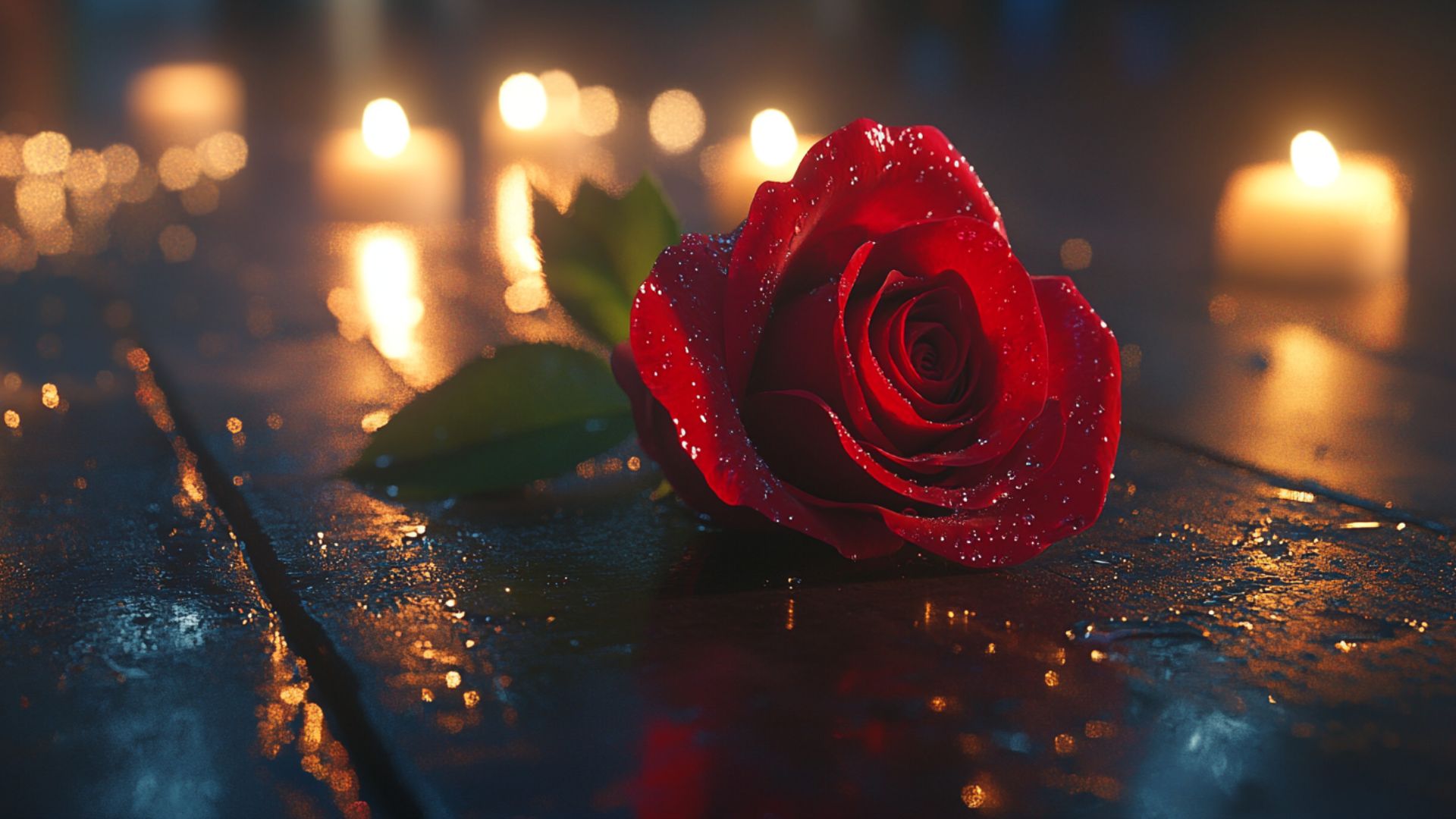 Rose rouge symbole de l'amour passionné avec des pétales éclatants